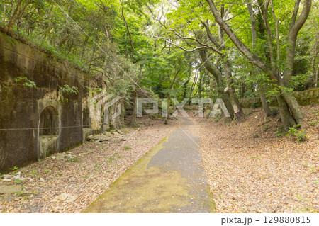 上見坂堡塁跡　兵舎跡 129880815