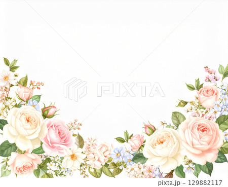 綺麗な花の絵葉書 綺麗な花の絵葉書 129882117