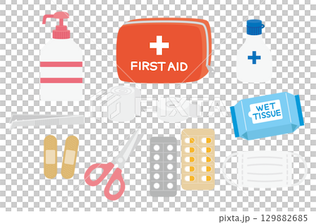 急救箱插圖 129882685