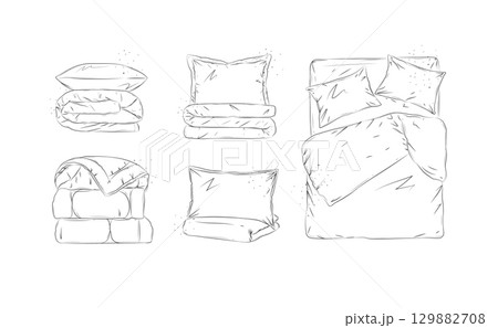 Bedding set white Bedding set white 129882708