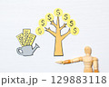 金のなる木を育てるイメージ　不労所得 129883118