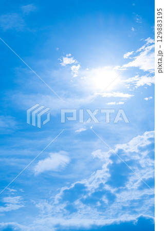 青空と白い雲 129883195