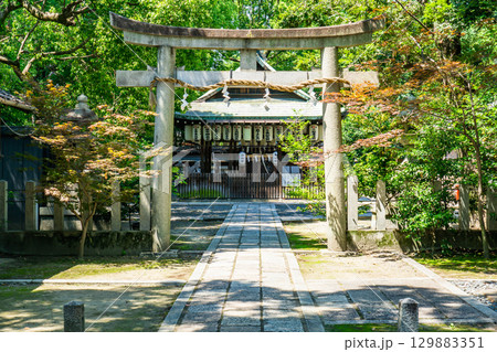 京都市左京区の田中神社(田中姓発祥の地) 二ノ鳥居 京都市左京区の田中神社(田中姓発祥の地) 二ノ鳥居 129883351
