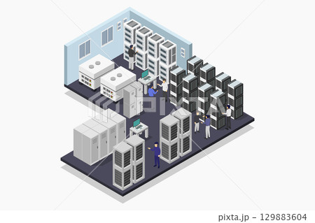 Server room Server room 129883604