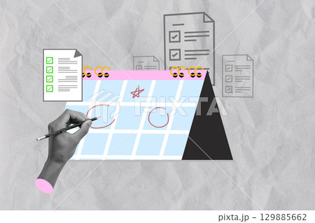Collaborative planning session office space digital art minimalist design top-down view productivity enhancement Collaborative planning session office space digital art minimalist design top-down view productivity enhancement 129885662