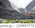 Tseisky glacier on the northern slope of the Greater Caucasus, North Ossetia 129887578