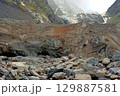 Tseisky glacier on the northern slope of the Greater Caucasus, North Ossetia 129887581