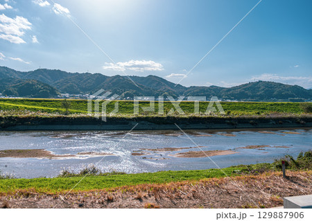 【#田舎】河川敷 【#田舎】河川敷 129887906