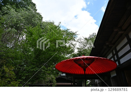 夏の角館の風景 秋田 夏の角館の風景 秋田 129889781