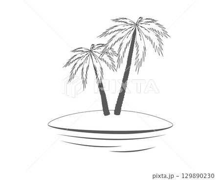 island palms island palms 129890230