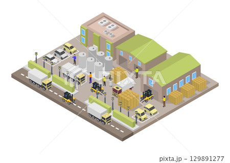 Isometric Industry 129891277