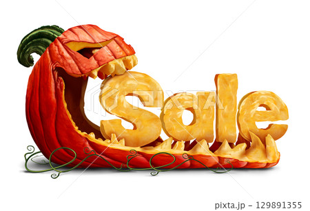 Halloween Sale Icon Halloween Sale Icon 129891355