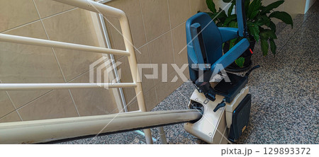 Man with walking cane on city street - mobility aid, accessible travel, urban lifestyle, disability inclusion, independence and modern streetwear fashion Man with walking cane on city street - mobility aid, accessible travel, urban lifestyle, disability inclusion, independence and modern streetwear fashion 129893372