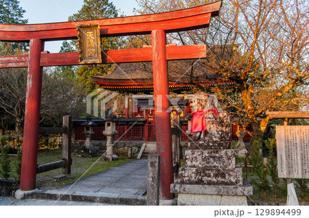 朝の金峯山寺－吉野 129894499
