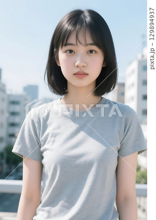 Tシャツモデル 129894937