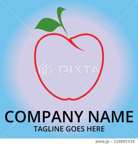 Iconic Apple Inspired Emblem Iconic Apple Inspired Emblem 129895339