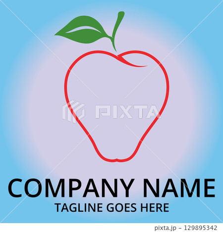 Iconic Apple Inspired Emblem Iconic Apple Inspired Emblem 129895342