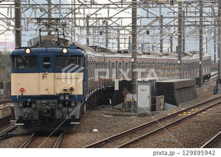EF64-1031+武蔵野線205系 海外譲渡配給 EF64-1031+武蔵野線205系 海外譲渡配給 129895942