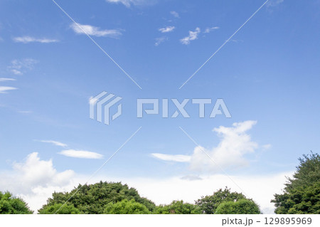 神奈川県相模原市6月の空（2025年6月23日） 129895969