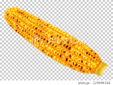 美味的烤玉米 美味的烤玉米 129896188