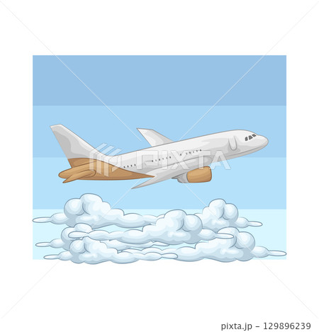 Illustration of Plane  129896239