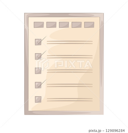 Illustration of Task Check Illustration of Task Check 129896284