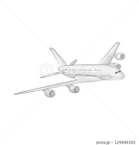 Illustration of Plane Illustration of Plane 129896385