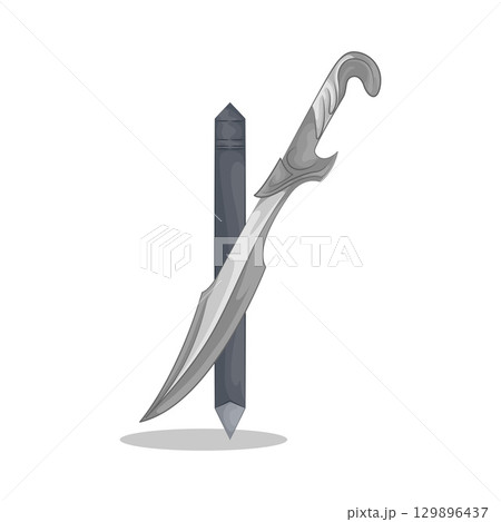 Illustration of Sword 129896437