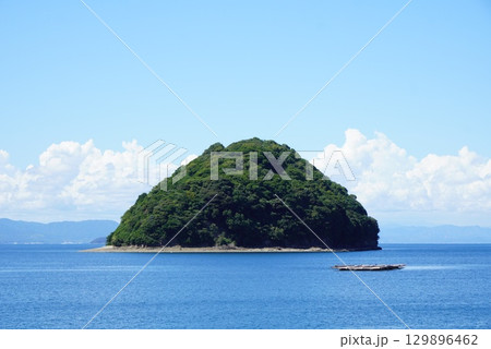 周防大島から見える島 周防大島から見える島 129896462