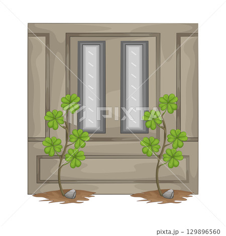 Illustration of Wall Illustration of Wall 129896560