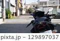 駐輪されている大型二輪 129897037