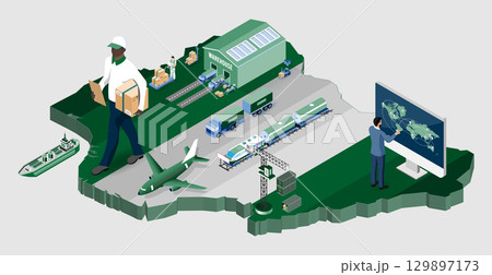 Nigeria Logistics and Transportation Infrastructure Nigeria Logistics and Transportation Infrastructure 129897173