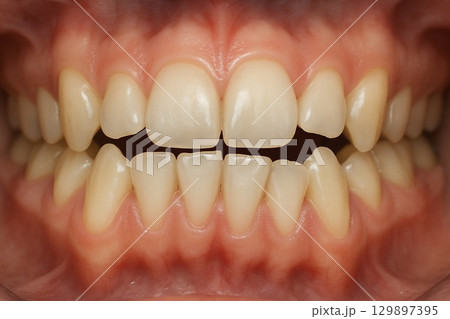 歯列矯正 歯並び 噛み合わせ 治療 129897395