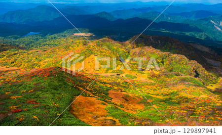 秋の栗駒山登山（栗駒山～秣岳 ： 龍泉ヶ原） 129897941