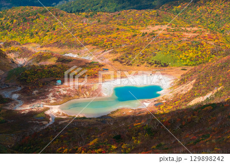 秋の栗駒山登山(昭和湖) 秋の栗駒山登山(昭和湖) 129898242