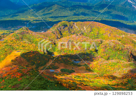 秋の栗駒山登山（栗駒山～秣岳 ： 剣岳） 129898253