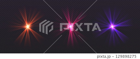 Party laser beams, disco show spotlights, concert stage lights. Glowing show lasers. Magic rays for a dance party. Party laser beams, disco show spotlights, concert stage lights. Glowing show lasers. Magic rays for a dance party. 129898275
