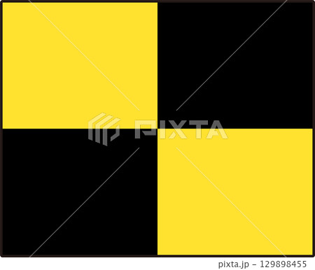 国際信号旗 文字旗L リマ フィンテックコード 129898455