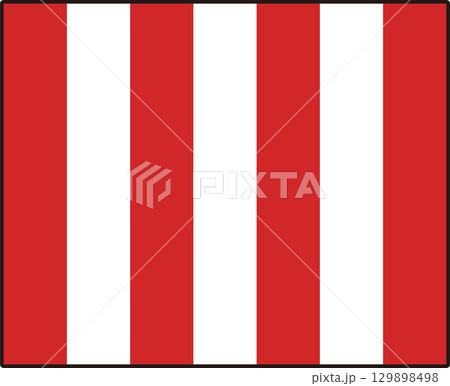 NATO信号旗「Port」- 船舶・航海の信号 NATO信号旗「Port」- 船舶・航海の信号 129898498