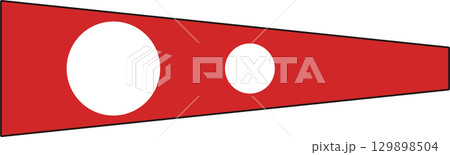 NATO信号旗「Corpen」- 船舶・航海の信号 129898504