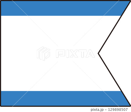 NATO信号旗「Flotilla」- 船舶・航海の信号 NATO信号旗「Flotilla」- 船舶・航海の信号 129898507