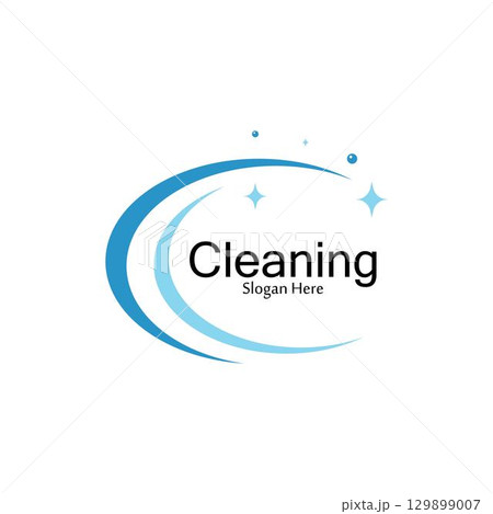 Cleaning logo and symbol ilustration vector template 129899007