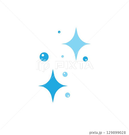 Cleaning logo and symbol ilustration vector template 129899028