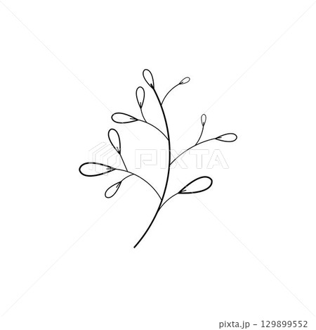Beauty florist vector icon design template Beauty florist vector icon design template 129899552