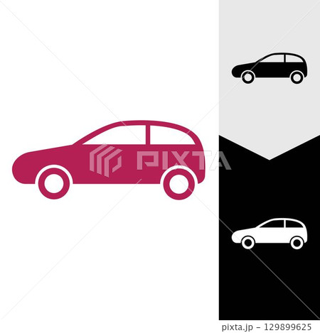 Car vector illustration icon design Car vector illustration icon design 129899625