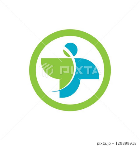 Health Medical Logo template vector illustration design Health Medical Logo template vector illustration design 129899918