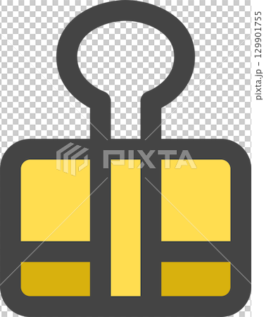 彩色學校用品相關單一圖示剪輯藝術 129901755