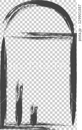 刷寫學校工具相關單圖示橡皮擦 129901887