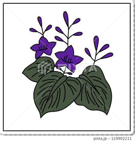 Square Hanafuda Sticker - Shiwasu (December) Paulownia Wood - December Square Hanafuda Sticker - Shiwasu (December) Paulownia Wood - December 129902211