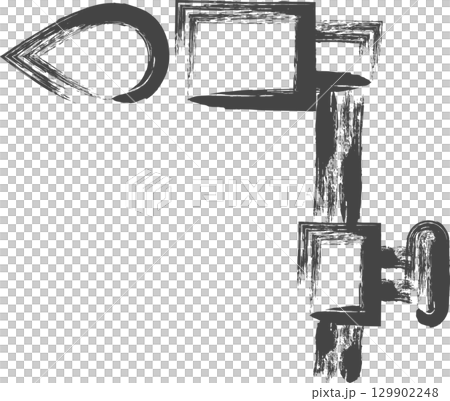 Single icon related to writing tools: Gas burner 129902248